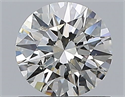 Natural Diamond 0.80 Carats, Round with Excellent Cut, J Color, SI2 Clarity and Certified by GIA