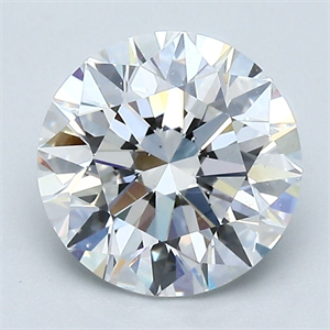 Foto Diamante Natural 2.01 quilates, Redondo , Color D, claridad VS2 y certificado GIA de