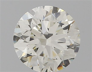 Foto Diamante Natural 0.61 quilates, Redondo , Color J, claridad VVS1 y certificado IGI de