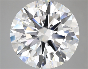 Picture of Lab Grown Diamond 7.02 Carats, Round with Ideal Cut, E Color, VVS2 Clarity and Certified by IGI