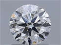 Natural Diamond 1.02 Carats, Round with Very Good Cut, G Color, I1 Clarity and Certified by GIA