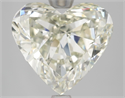Diamante Natural 3.06 quilates, Corazón , Color K, claridad SI1 y certificado HRD