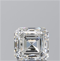 Natural Diamond 2.01 Carats, Asscher with  Cut, H Color, VVS2 Clarity and Certified by GIA