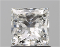Natural Diamond 1.20 Carats, Princess with  Cut, I Color, VVS2 Clarity and Certified by GIA