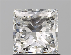 Picture of Natural Diamond 1.20 Carats, Princess with  Cut, I Color, VVS2 Clarity and Certified by GIA
