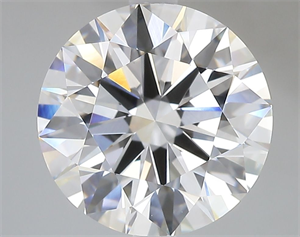 Picture of Lab Grown Diamond 5.09 Carats, Round with Ideal Cut, E Color, VVS2 Clarity and Certified by IGI