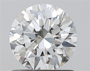 Picture of Natural Diamond 0.90 Carats, Round with Excellent Cut, G Color, SI1 Clarity and Certified by GIA
