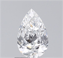 Natural Diamond 0.55 Carats, Pear with  Cut, F Color, VS2 Clarity and Certified by GIA