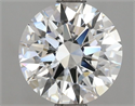Lab Grown Diamond 2.07 Carats, Round with Excellent Cut, E Color, VS1 Clarity and Certified by IGI