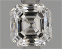 Diamante Natural 0.96 quilates, Asscher , Color H, claridad SI1 y certificado IGI