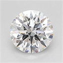 Lab Grown Diamond 1.29 Carats, Round with Ideal Cut, D Color, VVS2 Clarity and Certified by IGI