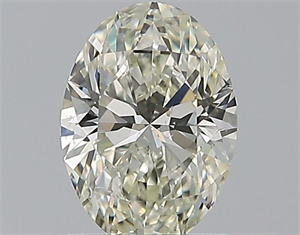 Picture of Natural Diamond 1.00 Carats, Oval with  Cut, K Color, SI1 Clarity and Certified by GIA