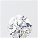 Lab Grown Diamond 1.04 Carats, Round with Ideal Cut, D Color, VS1 Clarity and Certified by IGI