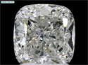 Natural Diamond 3.01 Carats, Cushion with  Cut, G Color, SI2 Clarity and Certified by GIA