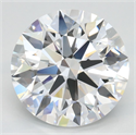 Del inventario de diamantes de laboratorio, 3.40 quilates, Redondo , Color D, claridad IF y certificado IGI