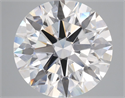 Lab Grown Diamond 7.07 Carats, Round with Ideal Cut, E Color, VS1 Clarity and Certified by IGI