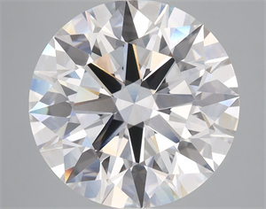 Picture of Lab Grown Diamond 7.07 Carats, Round with Ideal Cut, E Color, VS1 Clarity and Certified by IGI