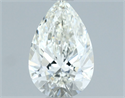 Natural Diamond 0.71 Carats, Pear with  Cut, H Color, VS2 Clarity and Certified by IGI