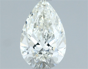 Picture of Natural Diamond 0.71 Carats, Pear with  Cut, H Color, VS2 Clarity and Certified by IGI