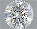 Diamante Natural 0.40 quilates, Redondo , Color F, claridad VVS1 y certificado GIA
