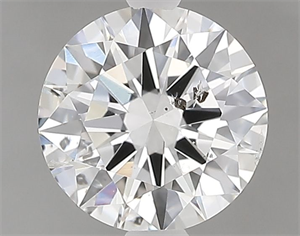 Foto Diamante Natural 0.91 quilates, Redondo , Color F, claridad SI2 y certificado GIA de