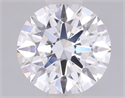 Del inventario de diamantes de laboratorio, 0.73 quilates, Redondo , Color D, claridad VVS2 y certificado IGI