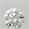 Del inventario de diamantes de laboratorio, 2.10 quilates, Redondo , Color E, claridad VVS2 y certificado IGI