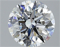 Natural Diamond 2.00 Carats, Round with Excellent Cut, F Color, VS1 Clarity and Certified by GIA