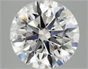 Del inventario de diamantes de laboratorio, 3.09 quilates, Redondo , Color E, claridad VS2 y certificado IGI