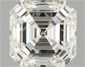 Natural Diamond 1.23 Carats, Asscher with  Cut, I Color, VVS1 Clarity and Certified by IGI