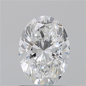 Picture of Natural Diamond 1.30 Carats, Oval with  Cut, E Color, VS1 Clarity and Certified by GIA