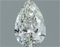 Natural Diamond 0.50 Carats, Pear with  Cut, I Color, VS2 Clarity and Certified by GIA