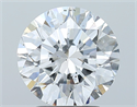 Diamante Natural 2.70 quilates, Redondo , Color D, claridad SI1 y certificado GIA
