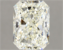 Natural Diamond 3.03 Carats, Radiant with  Cut, K Color, SI1 Clarity and Certified by GIA