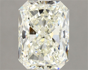 Picture of Natural Diamond 3.03 Carats, Radiant with  Cut, K Color, SI1 Clarity and Certified by GIA