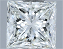 Diamante Natural 1.01 quilates, Princesa , Color I, claridad VVS2 y certificado IGI