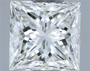 Foto Diamante Natural 1.01 quilates, Princesa , Color I, claridad VVS2 y certificado IGI de