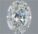Diamante Natural 2.50 quilates, Ovalado , Color G, claridad VS1 y certificado GIA