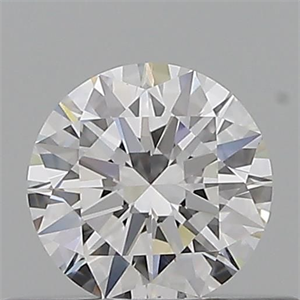 Picture of Natural Diamond 0.40 Carats, Round with Excellent Cut, D Color, VVS2 Clarity and Certified by GIA