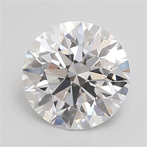 Picture of Lab Grown Diamond 1.01 Carats, Round with Excellent Cut, D Color, VS1 Clarity and Certified by GIA
