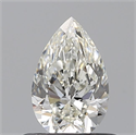 Diamante Natural 0.50 quilates, De pera , Color I, claridad SI1 y certificado GIA