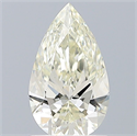 Natural Diamond 0.90 Carats, Pear with  Cut, K Color, VS1 Clarity and Certified by IGI