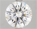 Del inventario de diamantes de laboratorio, 2.58 quilates, Redondo , Color D, claridad VS1 y certificado IGI