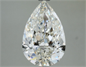 Diamante Natural 3.00 quilates, De pera , Color I, claridad VVS2 y certificado IGI