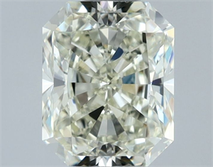 Picture of Natural Diamond 1.00 Carats, Radiant with  Cut, K Color, VVS2 Clarity and Certified by IGI