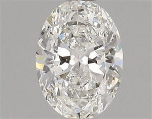 Picture of Natural Diamond 0.90 Carats, Oval with  Cut, H Color, SI1 Clarity and Certified by GIA