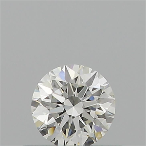 Picture of Natural Diamond 0.40 Carats, Round with Excellent Cut, I Color, VVS1 Clarity and Certified by GIA