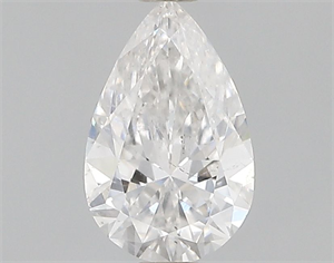 Foto Diamante Natural 0.40 quilates, De pera , Color E, claridad SI2 y certificado GIA de