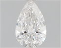 Diamante Natural 0.40 quilates, De pera , Color E, claridad SI2 y certificado GIA