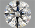 Natural Diamond 0.92 Carats, Round with Excellent Cut, I Color, VS1 Clarity and Certified by GIA